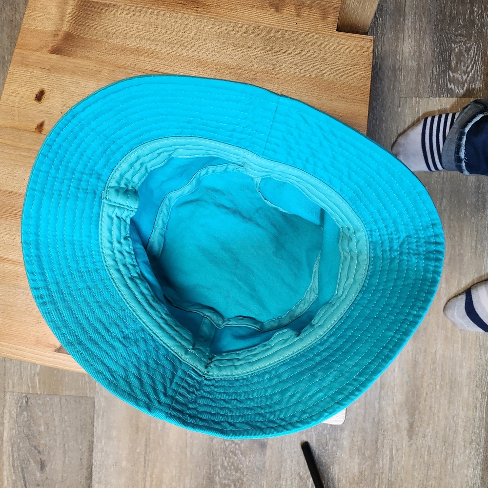 Teal Bucket Hat Alberta Pure Voldka Branded - Picture 4 of 5